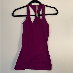 Lululemon Athletica Magenta Tank Top